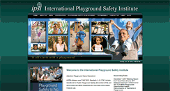 Desktop Screenshot of internationalplaygroundsafetyinstitute.com